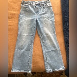 Madewell Light Blue Kick Jeans